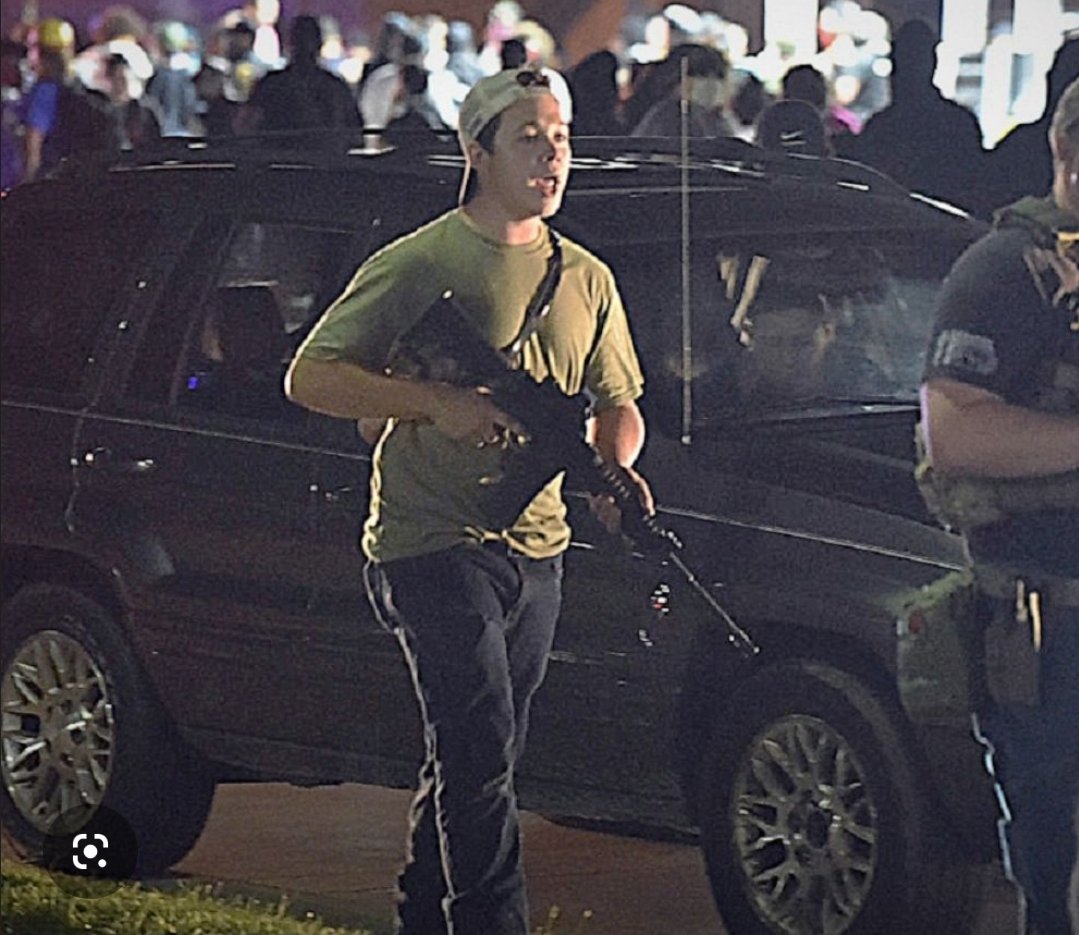 lilafowlerOC's tweet image. Apparently carrying a gun was only ok when Kyle Rittenhouse did it.