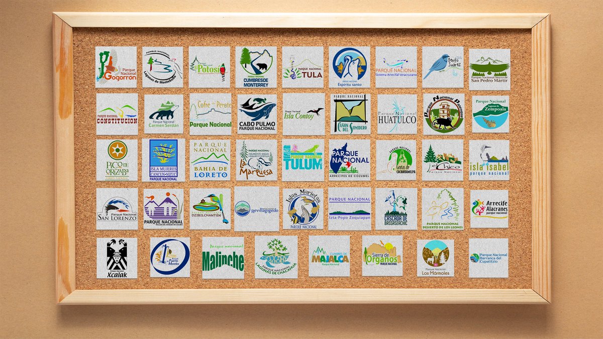 Algunos logos de Parques Nacionales mexicanos son muy bonitos! Cuál es su favorito?