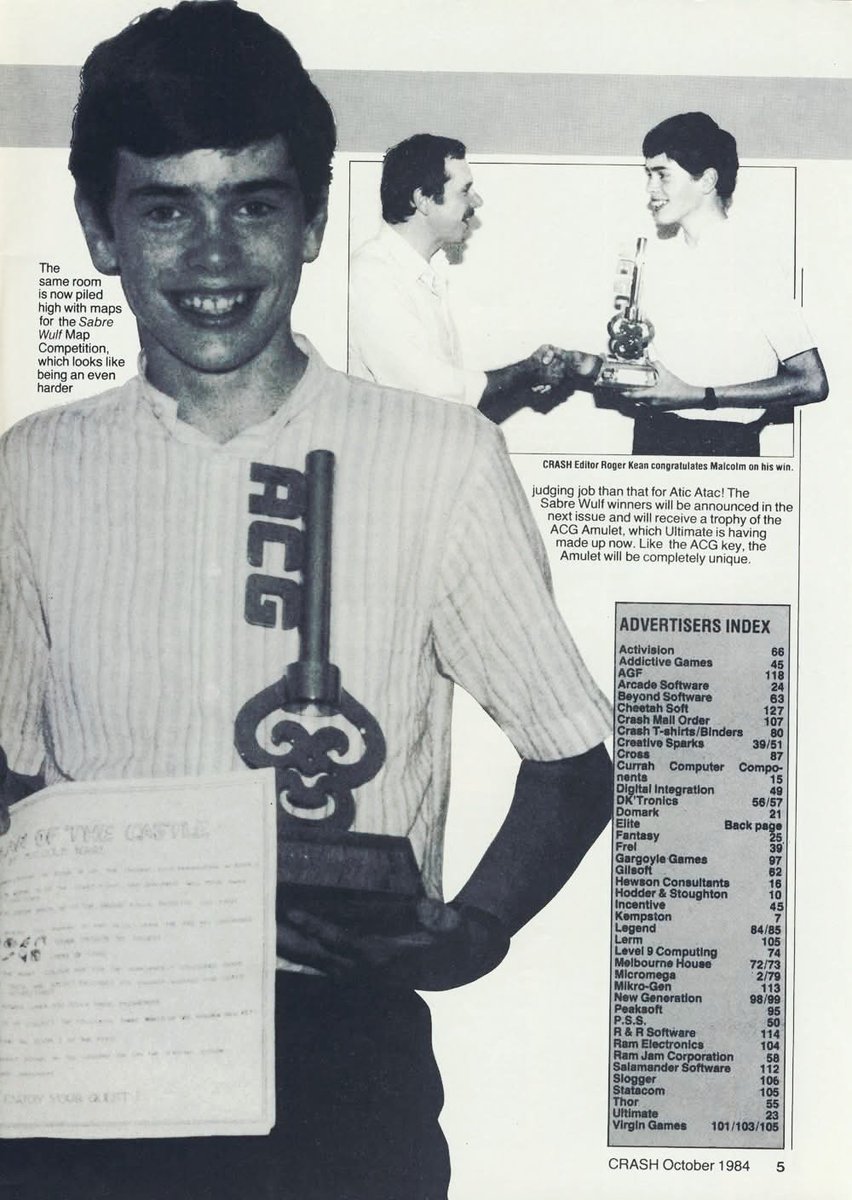 MarkRJones1970's tweet photo. Can anyone help Martyn Carroll to track down some of the winners of the #UltimatePlayTheGame trophies?

#ZXSpectrum #RetroGaming https://t.co/J4ezjyKNXq