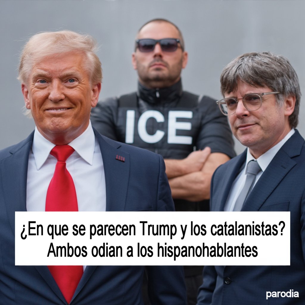 Algo peor que un colombiano alegrándose de que nos discrimina el racismo catalanista?

Este tipejo habrá leído el manifiesto eugenésico de Pompeu Fabra, o visto las viñetas del Be Negre donde decían que veníamos a contagiar enfermedades?

Es como los hispanos que votan a Trump