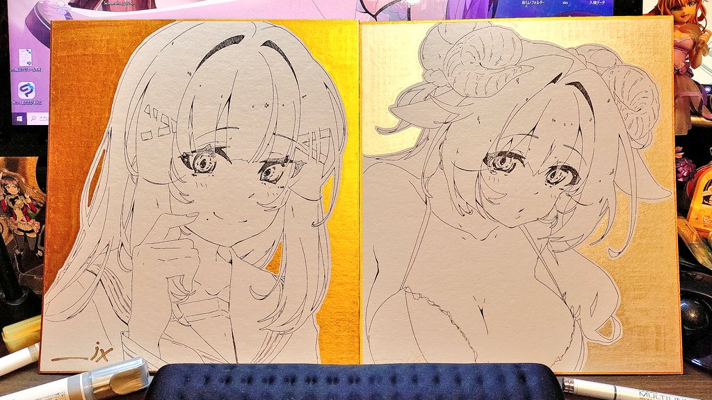 ラフページ ラフ 描くぞ！！今度！！