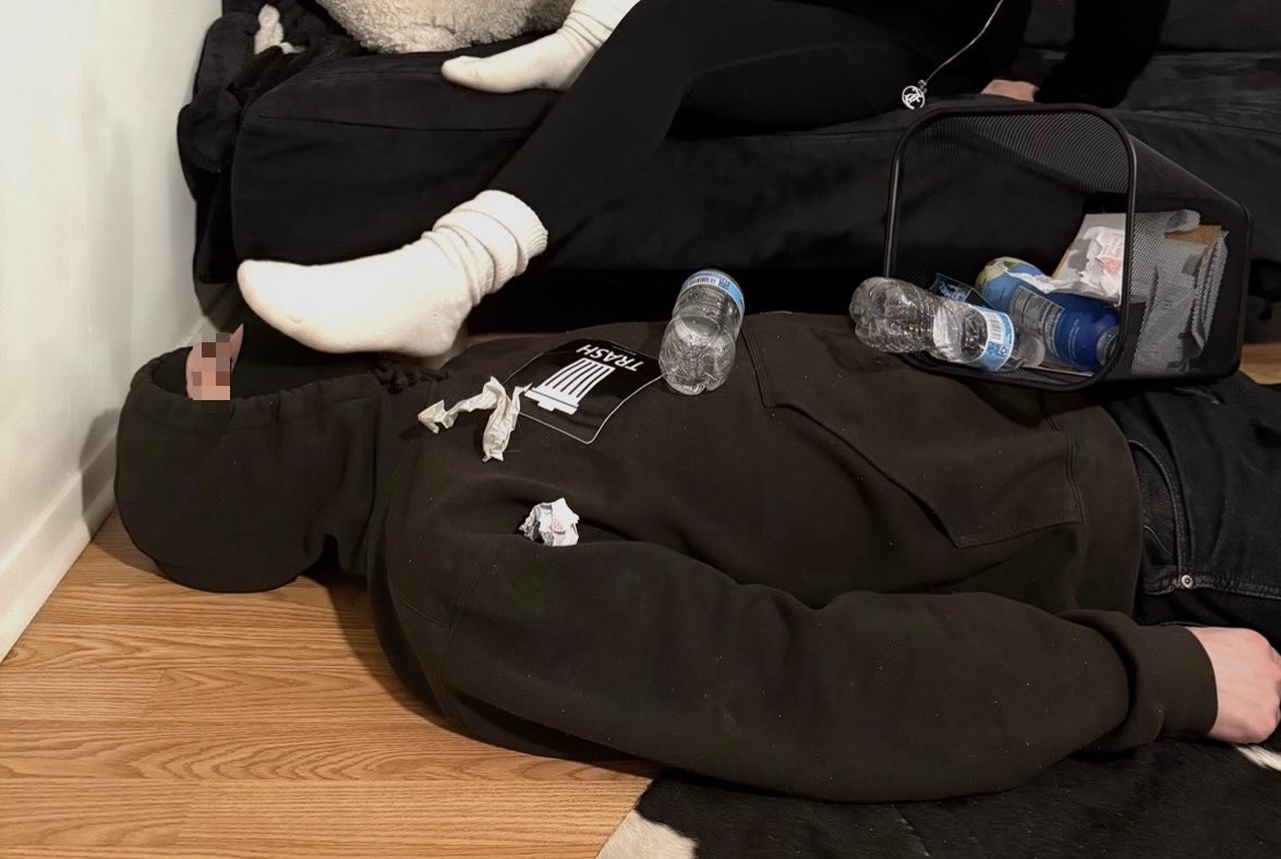 drop everything in your life and become my human trash can