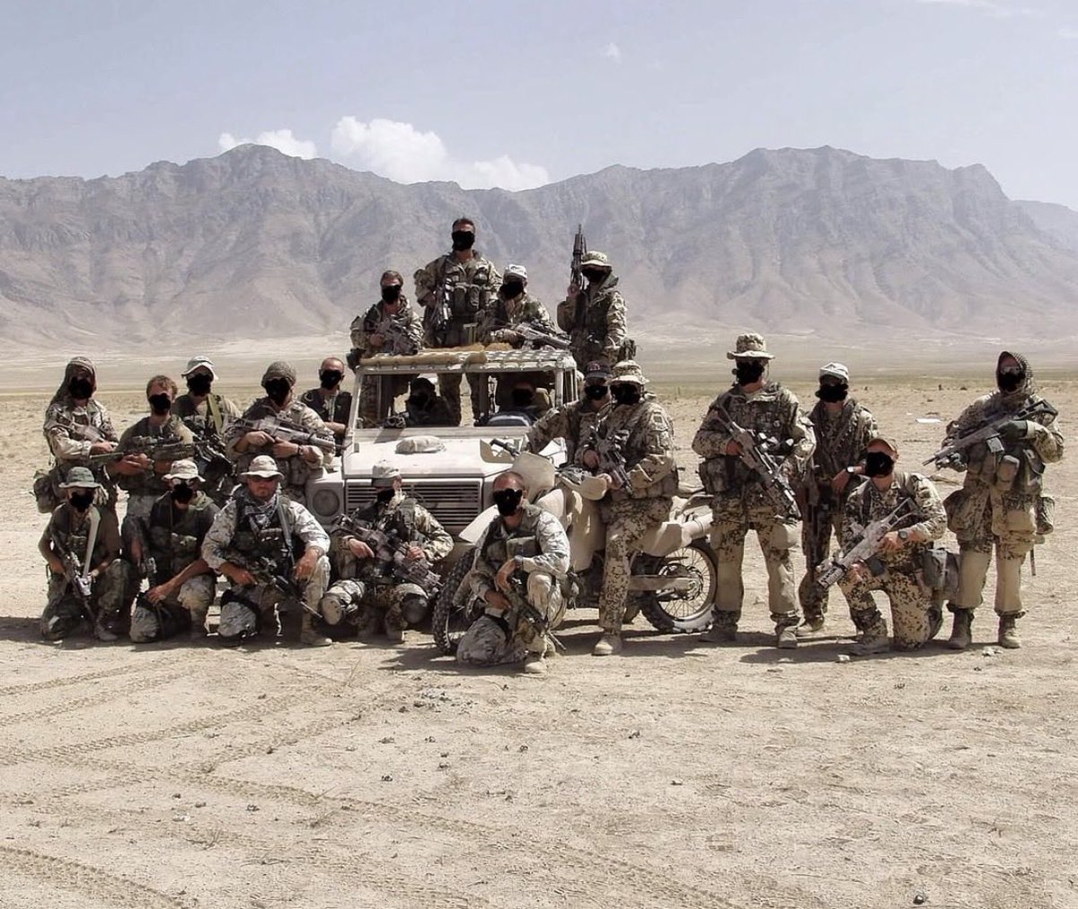 Afganistan 2002 🇵🇱 JW Grom i KSK 🇩🇪