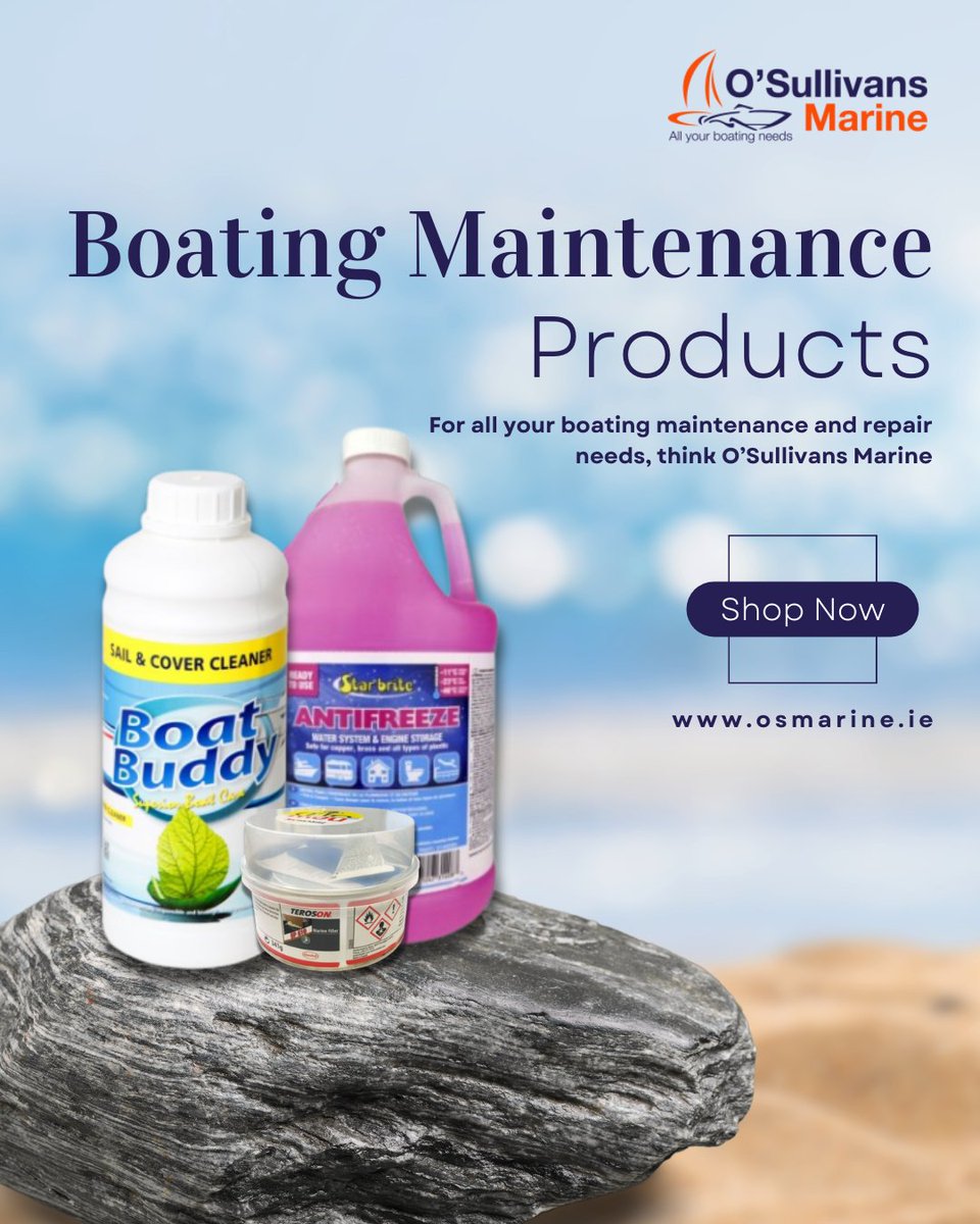 SullivansMarine's tweet image. Experience the thrill of the open water with O’Sullivan’s Marine - your one-stop shop for all your boating needs. ⚓ ⁣
⁣
Browse our extensive selection and let us help you make the most of your next aquatic adventure.🌊 ⁣
⁣
#OSullivansMarine #BoatingAdventures #ShopInStore
