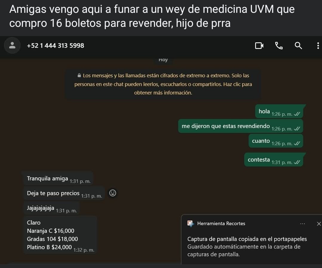 _fer_alonso's tweet photo. Volví de las cenizas porque en este tour se están cometiendo tantas injusticias 
@Ticketmaster_Me
Que no se supone que revisarias  la cuestión de los revendedores?
Habían personas en la fila virtual y los boletos ya estaban agotados.

#ARMYNoCompraReventa https://t.co/MoHnnoeHPP