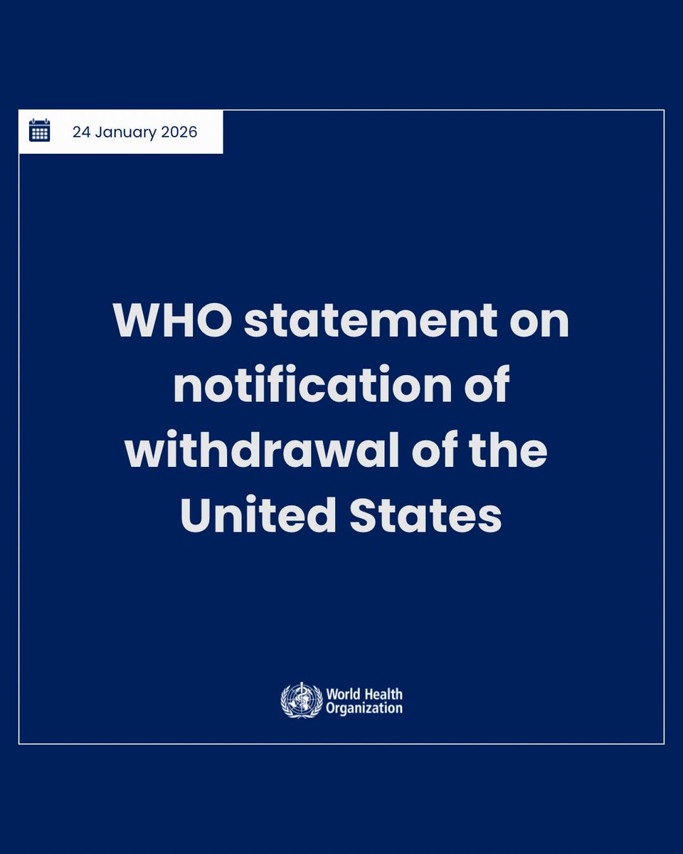 DrTedros's tweet image. As a founding member of @WHO, the United States of America has contributed significantly to many of WHO’s greatest achievements, including the eradication of smallpox. WHO has always engaged with the US, and all Member States, with full respect for their sovereignty.…