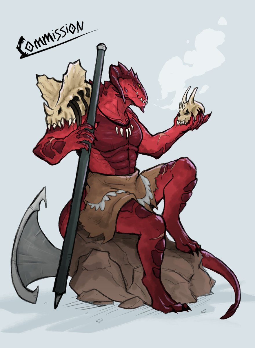 Commission work for <a href="/DragonicSavage/">Broken Horn</a> 
#commissionart