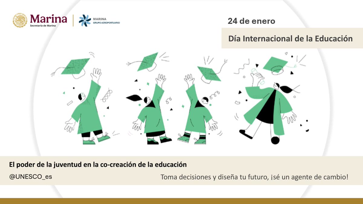 La educación es un Derecho Fundamental, por eso este 2026, la <a href="/UNESCO_es/">UNESCO en español 🏛️#Educación #Ciencia #Cultura</a> convoca a la juventud a no ser solo observadora de los proyectos educativos!el futuro es suyo!. Su participación activa puede lograr cambios en el sistema educativo actual para construir programas sólidos y