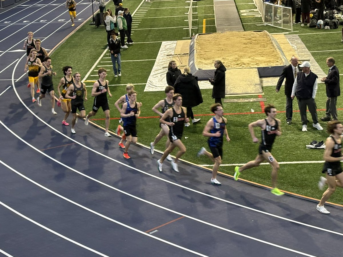 Freezing outside, only slightly warmer inside, but a good day to announce indoor track &amp; field at the Notre Dame Invitational.
