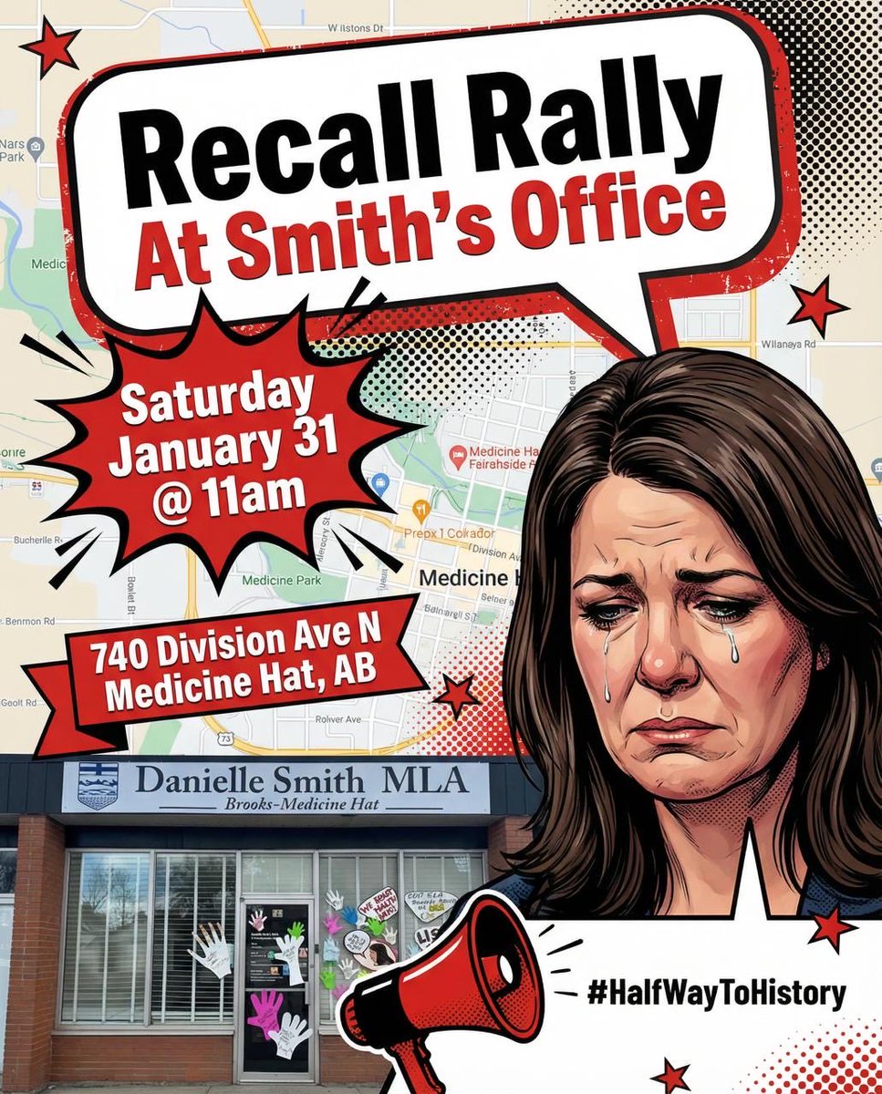 MujahidZulkifl's tweet image. Empty Office, Loud Message: Albertans Demand Accountability

#RecallDanielleSmith
#AccountabilityNow
#AlbertaDeservesBetter
#DemocracyInAction
#AlbertansSpeak
#UCPFailure