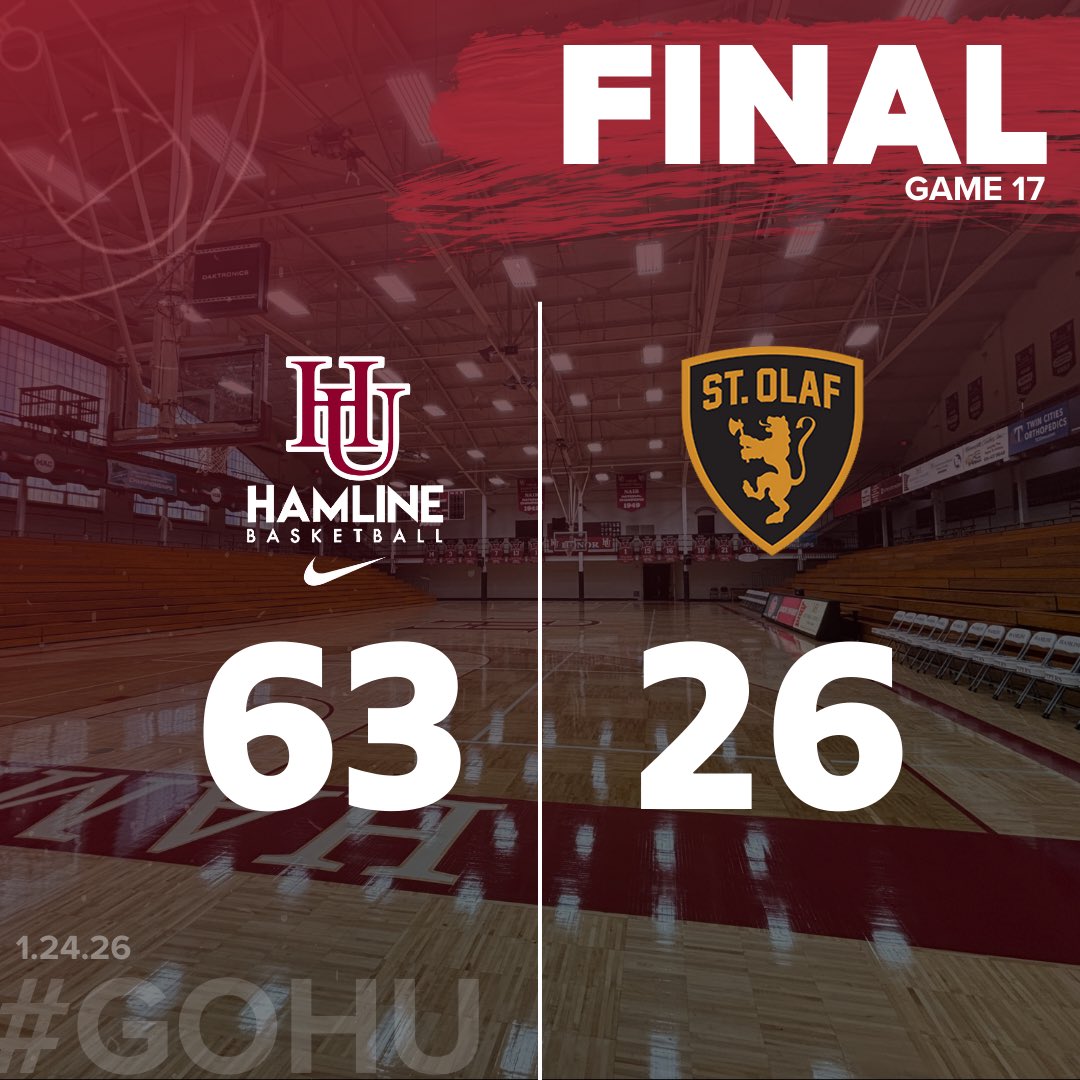 Hamline WBB tweet media