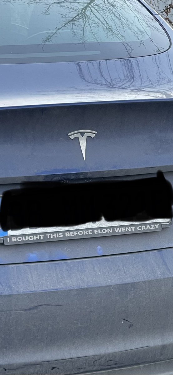 Any thoughts <a href="/elonmusk/">Elon Musk</a> ??

While strolling in the evening today, saw this nice #Tesla parked in the neighbourhood..