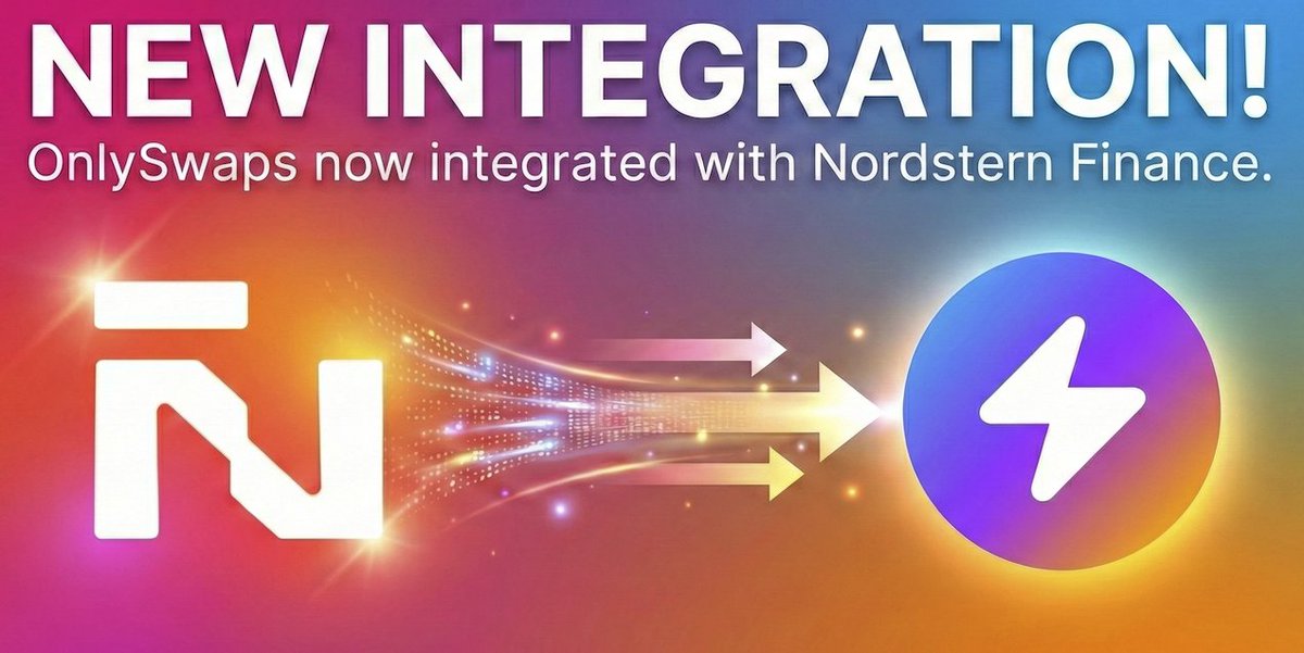 onlyswaps's tweet photo. Big update: @nordstern_fi is now live on OnlySwaps.

We know you guys wanted this one. 
Best rates. Every swap.

Enjoy. 🥂 https://t.co/EmuQ9Hs5nS