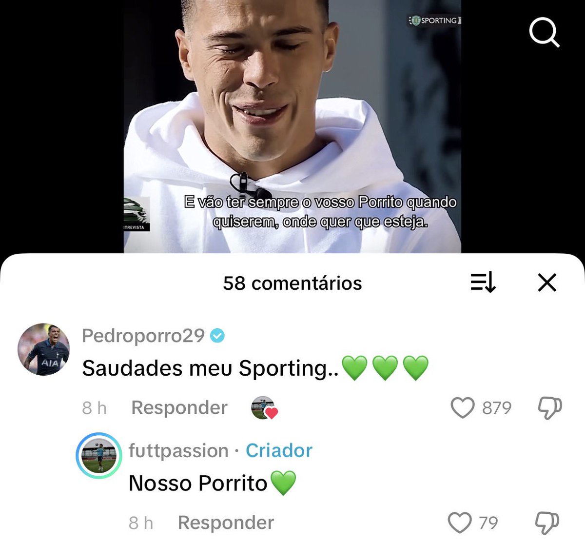 Porro 💚🥹🥹🥹