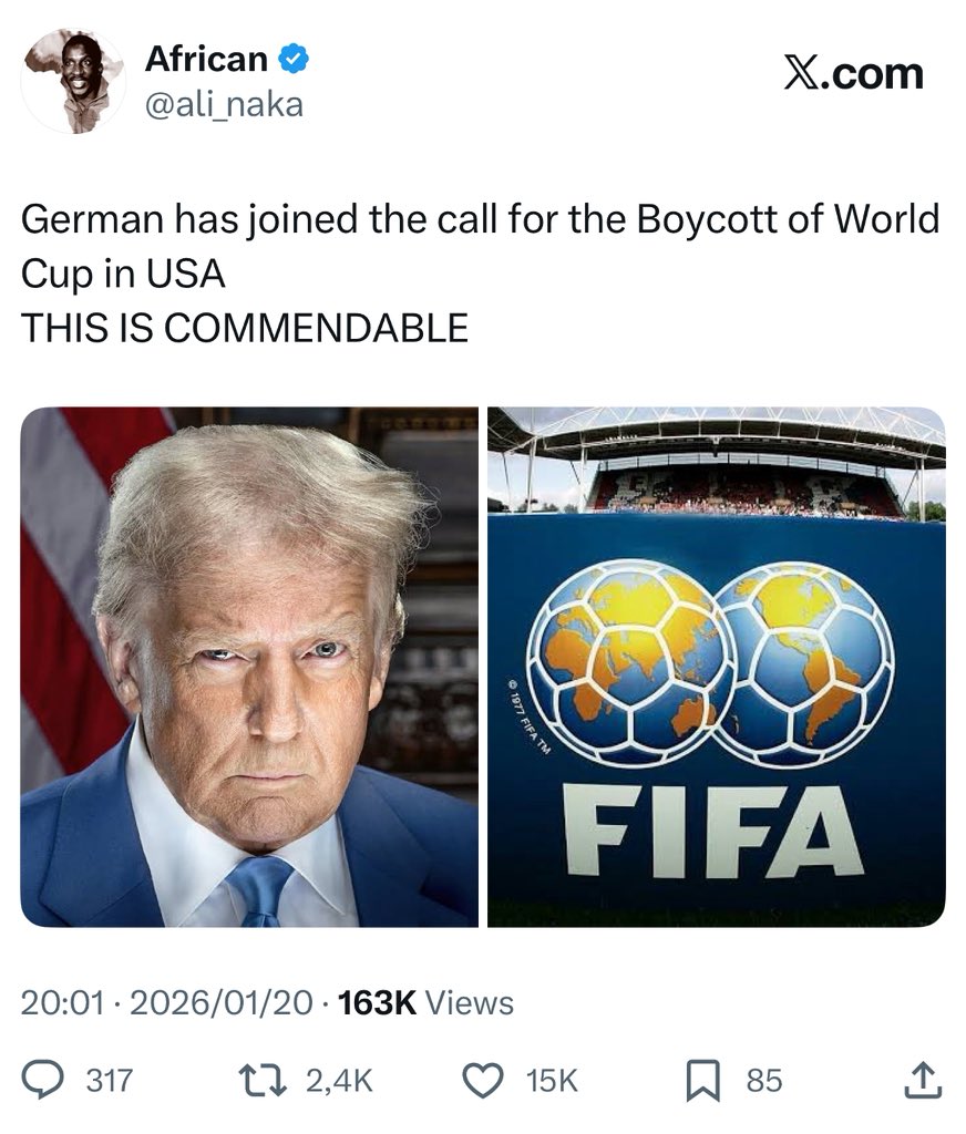 ali_naka's tweet photo. We said it 4 days ago’! 

38 700 Hotel RESERVATIONS bookings CANCELLED for THE World Cup. 

#BoycottWorldCup2026 https://t.co/Eij9AWaeTK