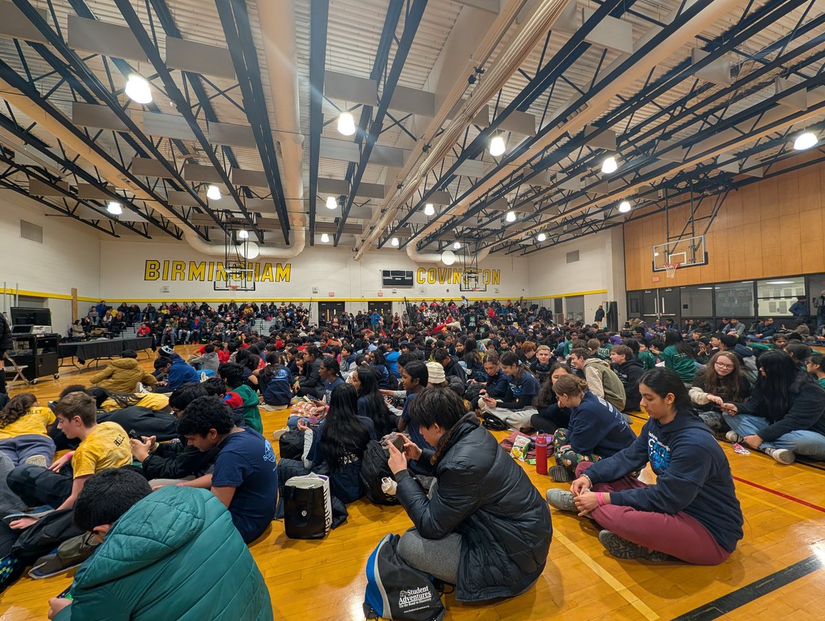 FranseeTech's tweet image. A VERY busy day of competition for the CMS Science Olympiad team competing in the Cobra Invitational at Birmingham Covington!  Awards Ceremony!  #CMSSciOly
