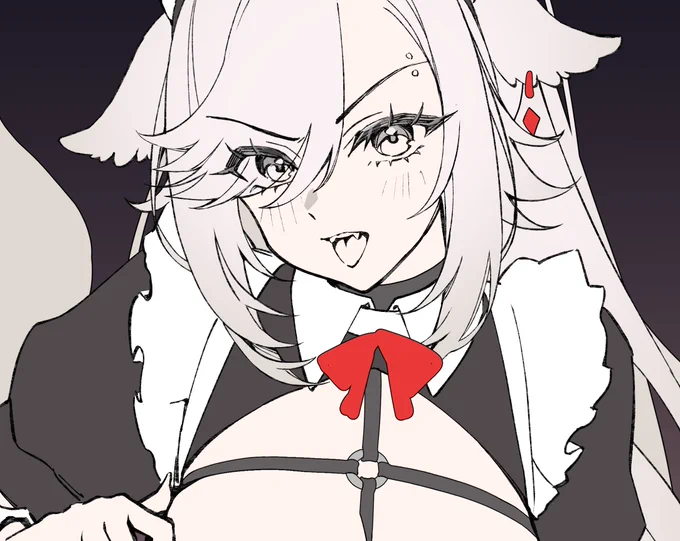 Drawing Reine and Ein today Live now on Twitch
