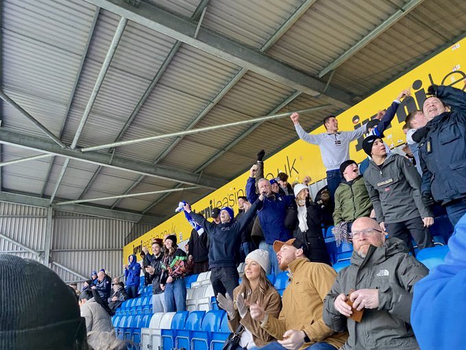FC Halifax Town at Eastleigh #shaymen