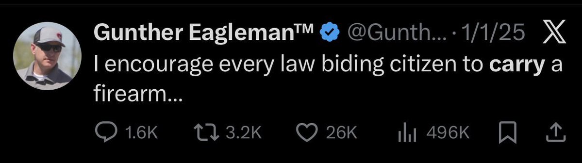 NotEasyBeingGZ's tweet image. As long as they don’t carry 2 extra mags, amirite!