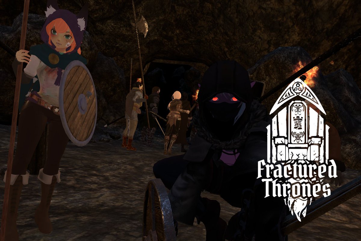 FTVRRPOfficial's tweet photo. Various card designs and shirts that were made and given away to a few lucky people during Twitchcon Vegas. ⚔️#fractured_thrones #VRChat #epic #fantasy
Check the reply for the link to the current store. https://t.co/wHZxr1JX95