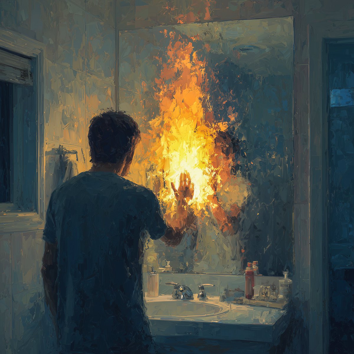 LucaPonsatoArt's tweet image. losing myself.