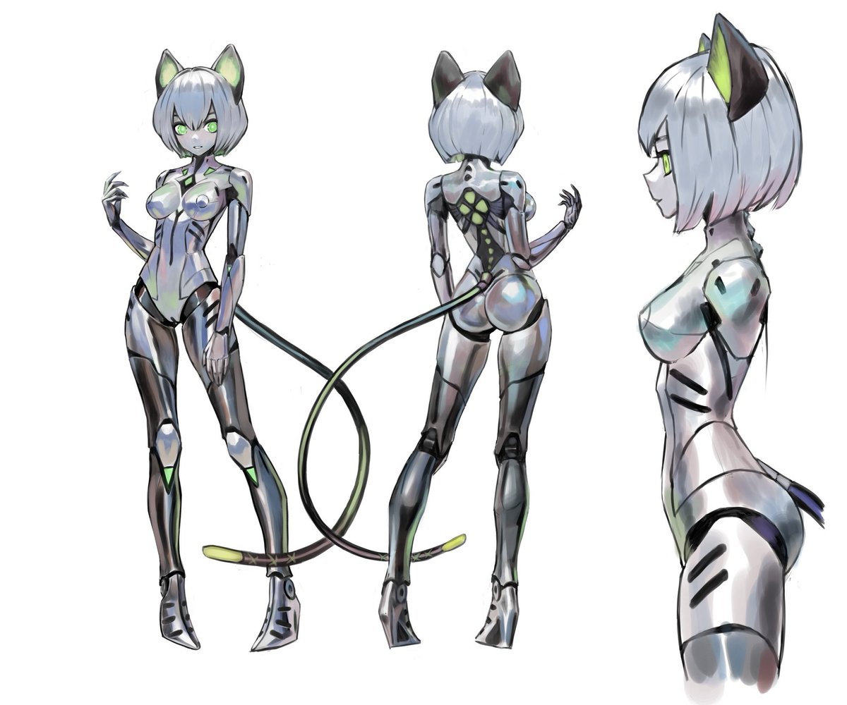 You can fuck off with you AI. When you want concept art for your anime robot catgirl, you go with the best. <a href="/whiskypaintart/">Whiskypaintart</a> #Harpies 4, coming soon to a <a href="/Kickstarter/">Kickstarter</a> near you.