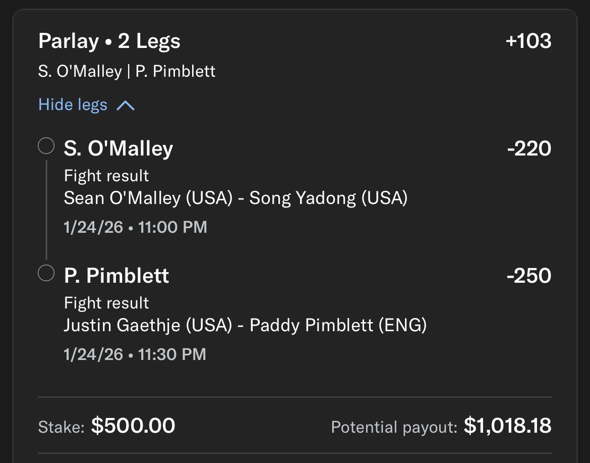 gavinmchughh's tweet image. UFC?

sign me up