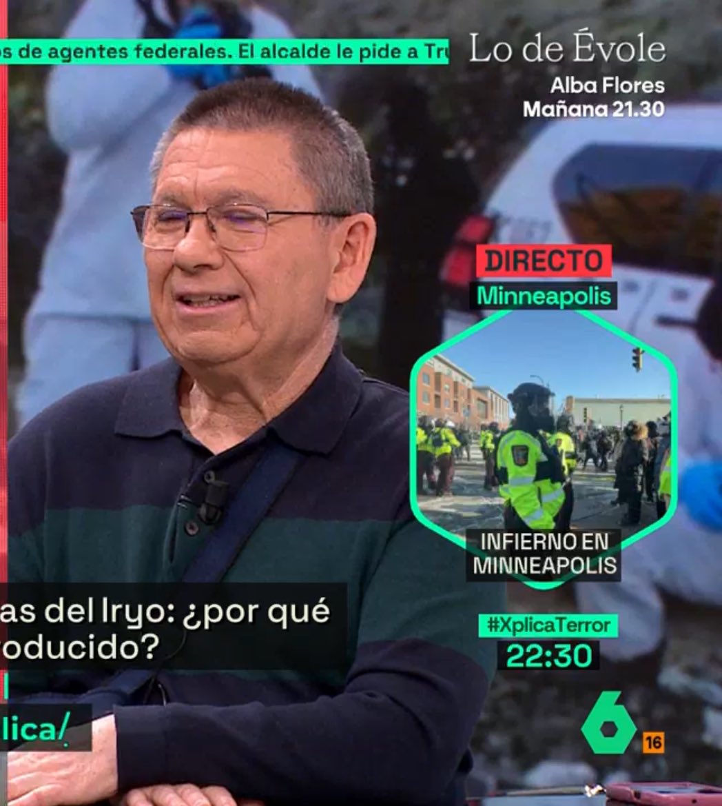 No falla. La Sexta llevando a un maquinista jubilado para hablar del accidente de Adamuz que oh casualidad es de Izquierda Unida en CLM.