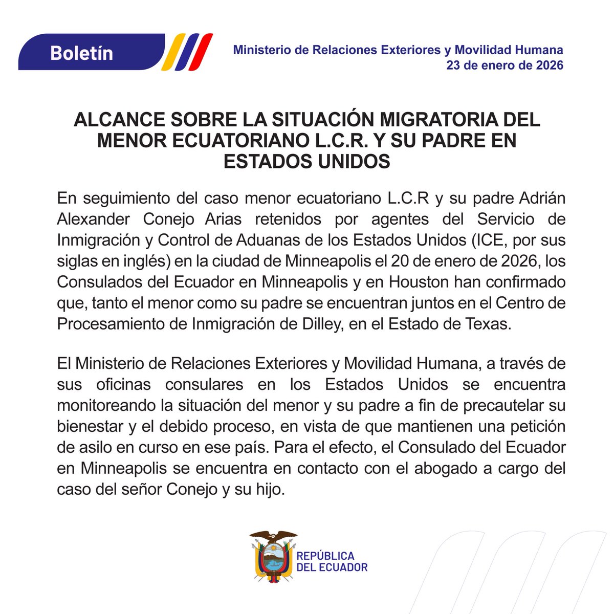 Que no piensan hacer nada y que van a seguir el caso por las redes sociales, dicen