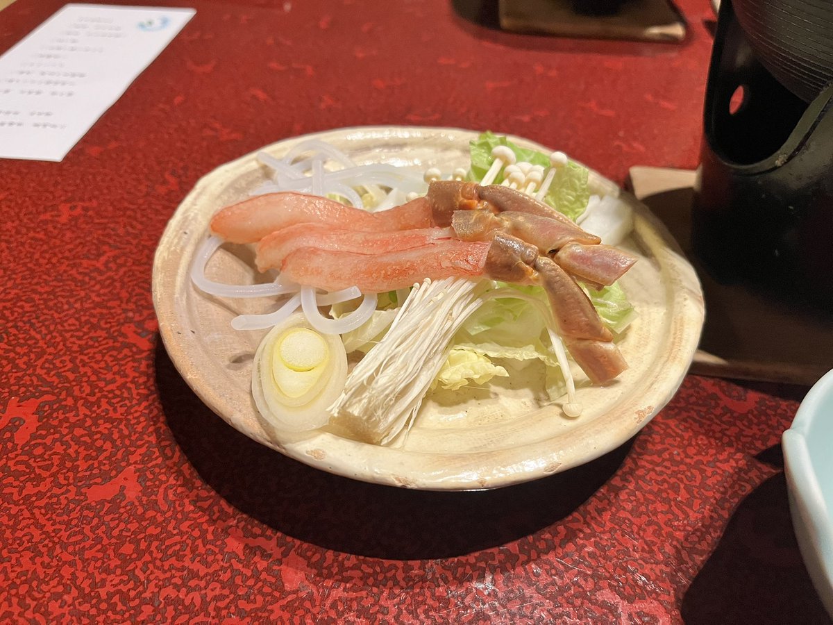 WawashiVRc's tweet photo. 昨晩はうまいもの詰め合わせセットでござんした😇
雪で足元べしゃべしゃだったけど温泉が最高で🙆‍♂️🙆‍♂️ https://t.co/36NjrkAjnq