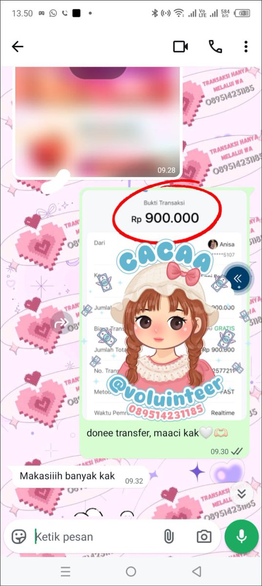 kedaicacaa's tweet image. 𓂃・﹕★﹒₊‧ testimoni gestun 🧾キ

꒰꒰・┄┄┄ 450 RIBU  ⌢༢
꒰꒰・┄┄┄ 1.8 JUTA  ⌢༢
꒰꒰・┄┄┄ 900 RIBU ⌢༢
꒰꒰・┄┄┄ 1.440 JUTA  ⌢༢

WA : wa.me/6289514231185 ☎️