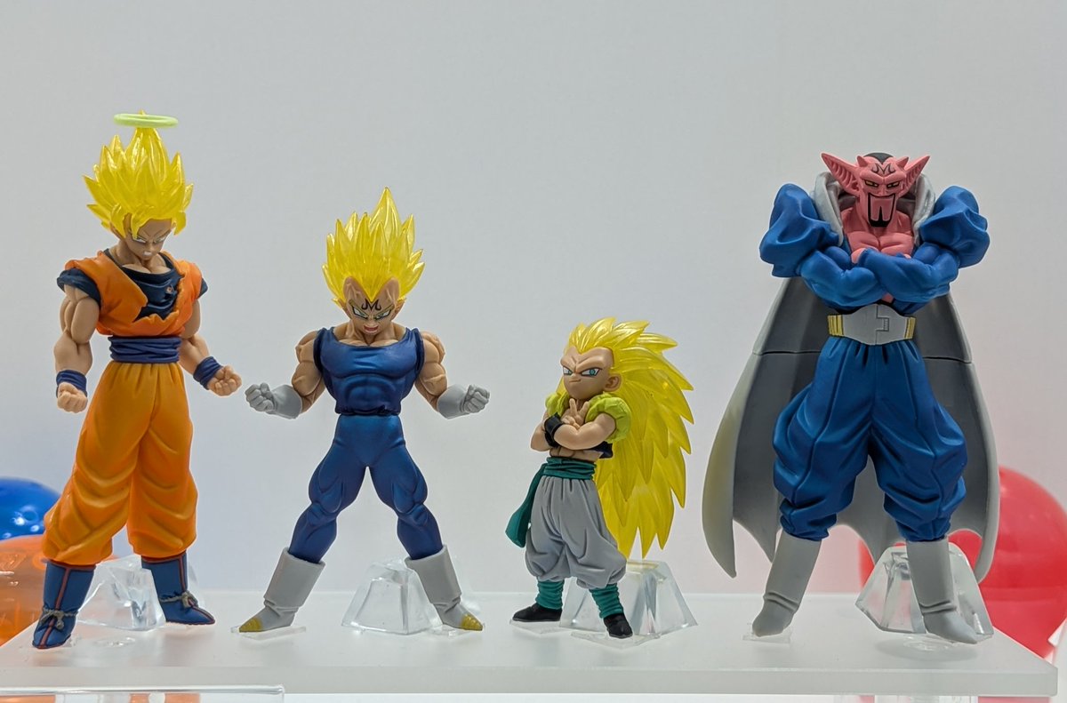 HG ドラゴンボール04 MAJIN BUU SAGA 超サイヤ人2 孫悟空 魔人ベジータ