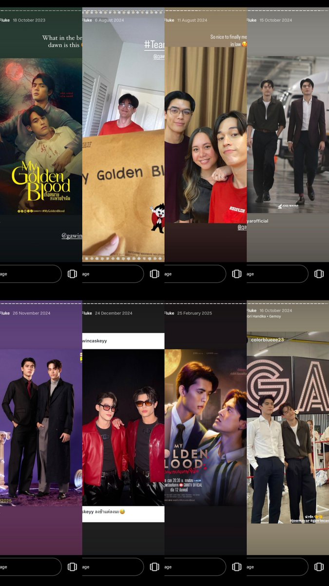 Kenapa aku bilang P'Tala supportive since day one?
Nih liat ajaa elaahh, dari awal MGB announce belio udah support banget 😭😭😭

Duh pagi2 udah mellow ajee 🥺

#จอสกวิน #JossGawin