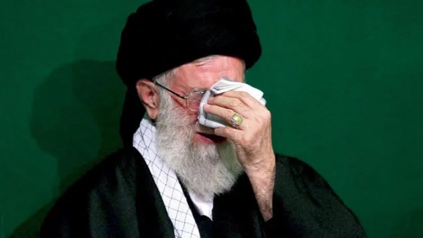 NicholasLissack's tweet photo. As you hide in your bunker, cowering like a rat beneath the ruins of your own tyranny, know this, Khamenei: your end is coming.

If it is not the Americans, it will be the tens of millions of Iranians you have brutalised for decades who bring you down.

And it will be glorious. https://t.co/TJueRFtd1Y