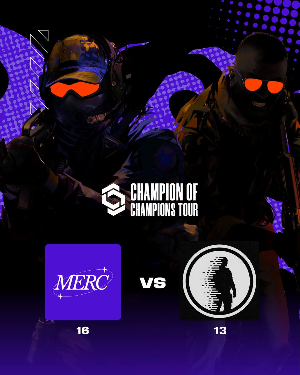 [#MERCCS2] 

The team takes the game against After Image 16-13 in the CCT S3 Open Qualifiers . 

Next game is against Locally Hated! 

📺 twitch.tv/merc_gg