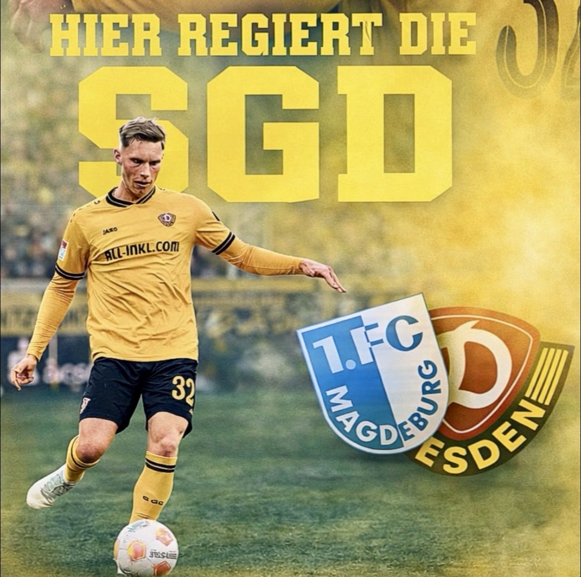 jorgos1953's tweet image. Auswärtssieg! 🖤💛

Wer nicht hüpft ist Magdeburg er 💩

#sgd1953
#fcmSGD