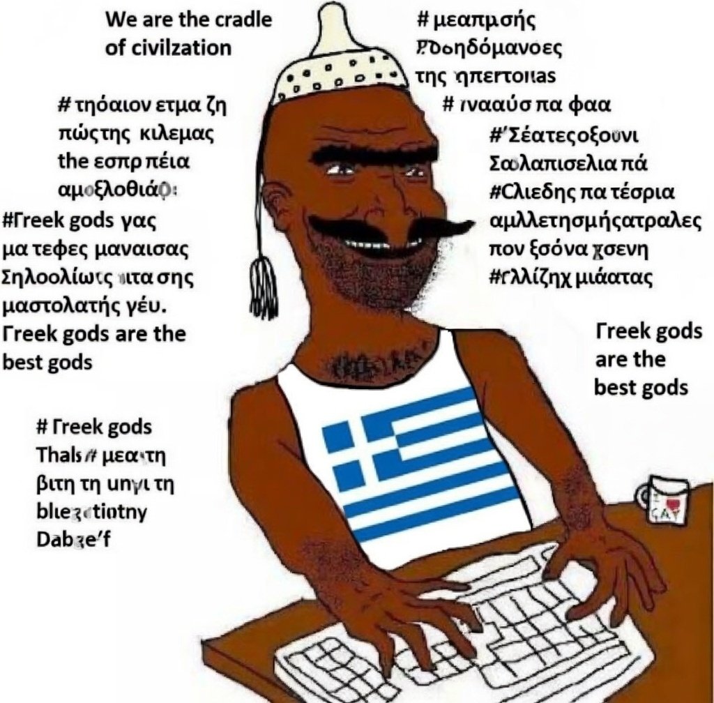 Turco_mongolbeg's tweet photo. @EpistimonKKK @TurkishCentury Lol, Greeks were colonial invaders at Anatolia, they never belonged to Anatolia. And DNA results show that Modern Turks are direct decendents of Turks and native anatolians.

On the other hand, modern day Greeks are a DNA soup witch consists of Albanians, Slavs, Gypsies and Turks https://t.co/r9z2H0E92u
