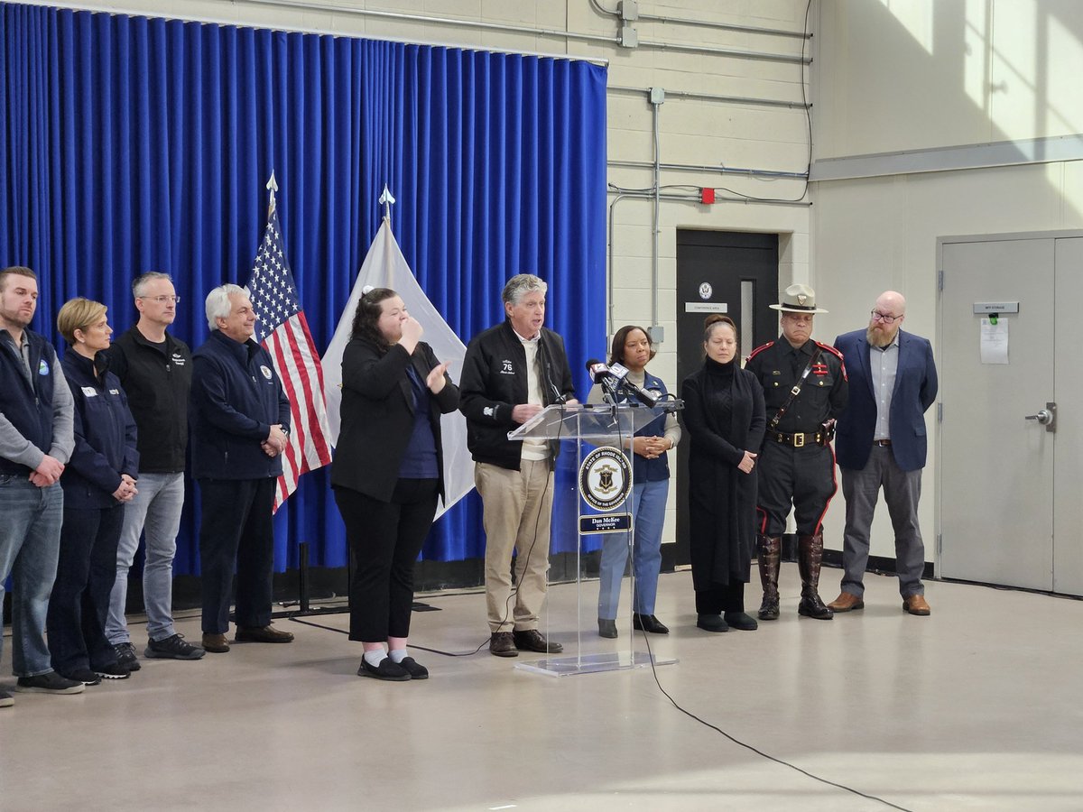Commissioner <a href="/AInfanteGreen/">Angelica Infante</a> joined <a href="/GovDanMcKee/">Governor Dan McKee</a> &amp; state officials for a briefing on our readiness for the winter storm.
​We encourage all families to stay informed. For the latest information on school cancellations &amp; and delays, visit <a href="/RIBroadcasters/">RI Broadcasters</a>
ribroadcasters.com/News_and_Event…