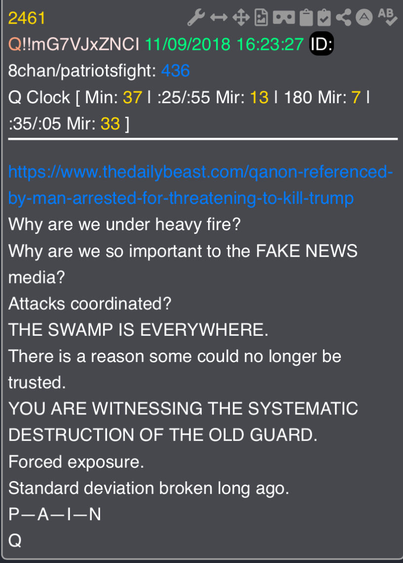 hodlrr17's tweet image. 1642 🪞 2461

Attacks coordinated? 
THE SWAMP IS EVERYWHERE.
There is a reason some could no longer be trusted.
YOU ARE WITNESSING THE SYSTEMATIC DESTRUCTION OF THE OLD GUARD. 
Forced exposure.
Standard deviation broken long ago.
P—A—I—N