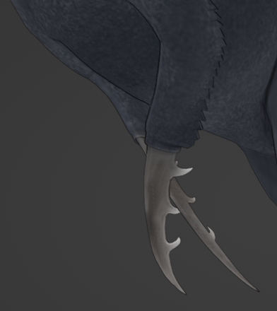 Paleo_Lazo_art's tweet photo. THE NIGHTMARE... 
Kaipric terrosus, the murderous shadow of #paradise (PEAK) 
#projectparadise https://t.co/CkIqNZcSn8