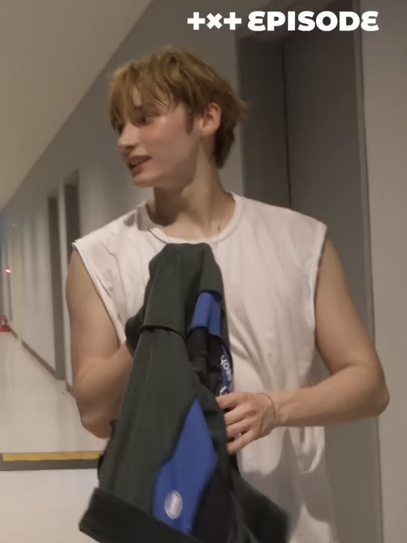 hueningkai big guy tiktok? oh i’m sure