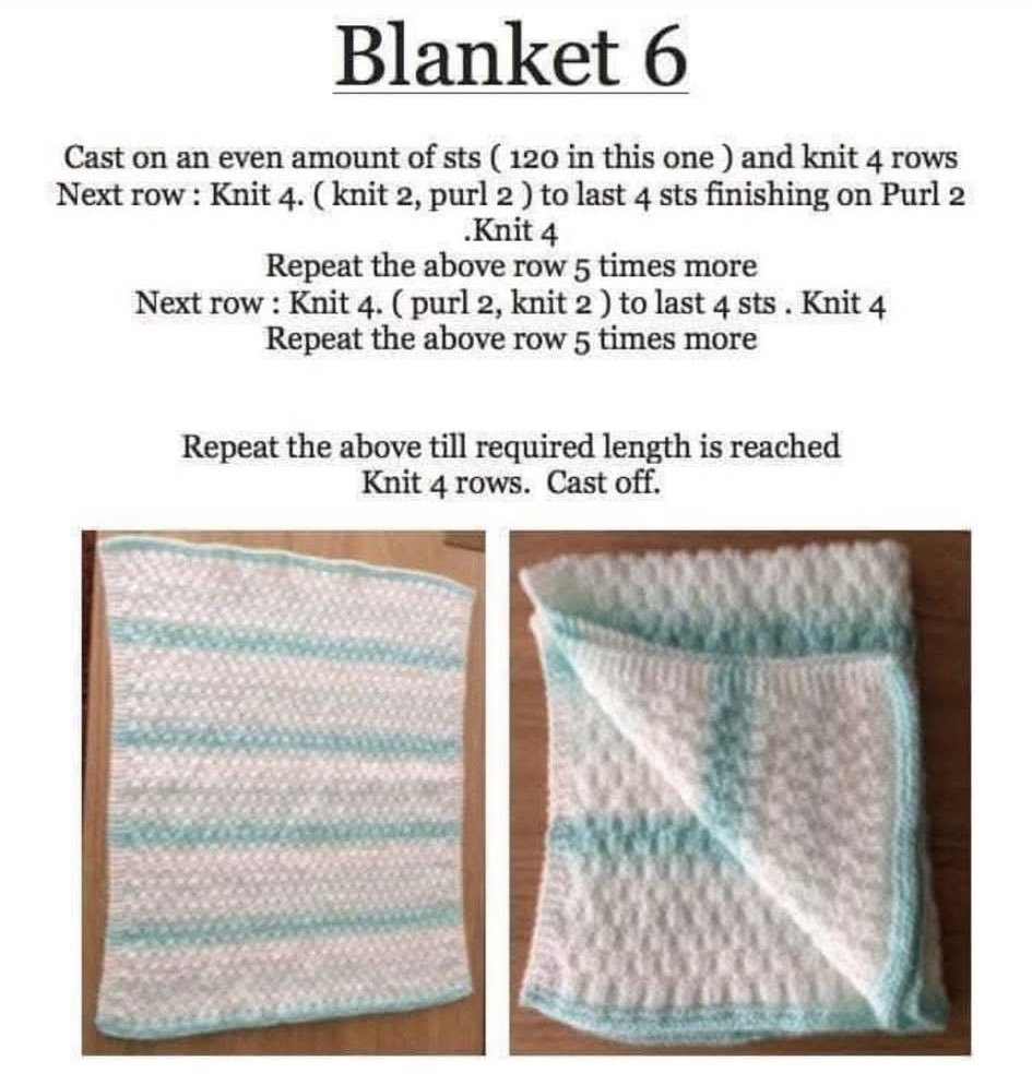 bjbubbly's tweet image. If anyone in the Norwich area know of any lovely ladies (or gentlemen) who are able to knit some blankets for our NICU babies at NNUH, we are in desperate need 🙏🏻🙏🏻
The patterns we use are below.  

Thank you! 
#NorwichKnitters 
#NICU