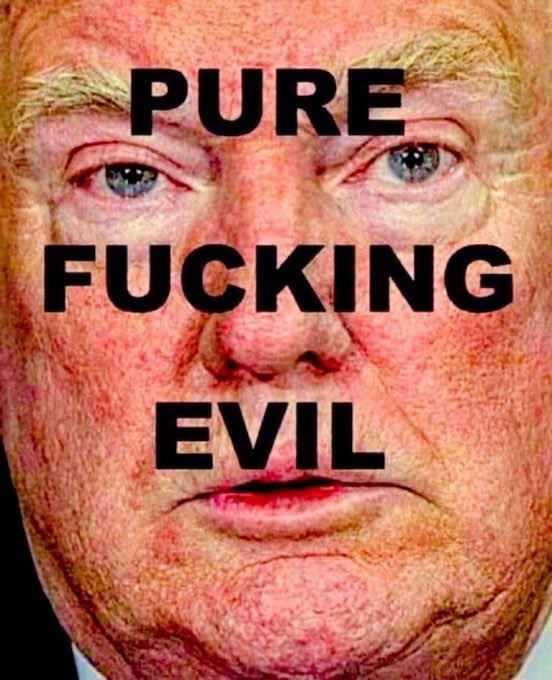 Nach9636's tweet photo. @PressSec #TrumpIsPureEvil https://t.co/yLIwUq8xV6