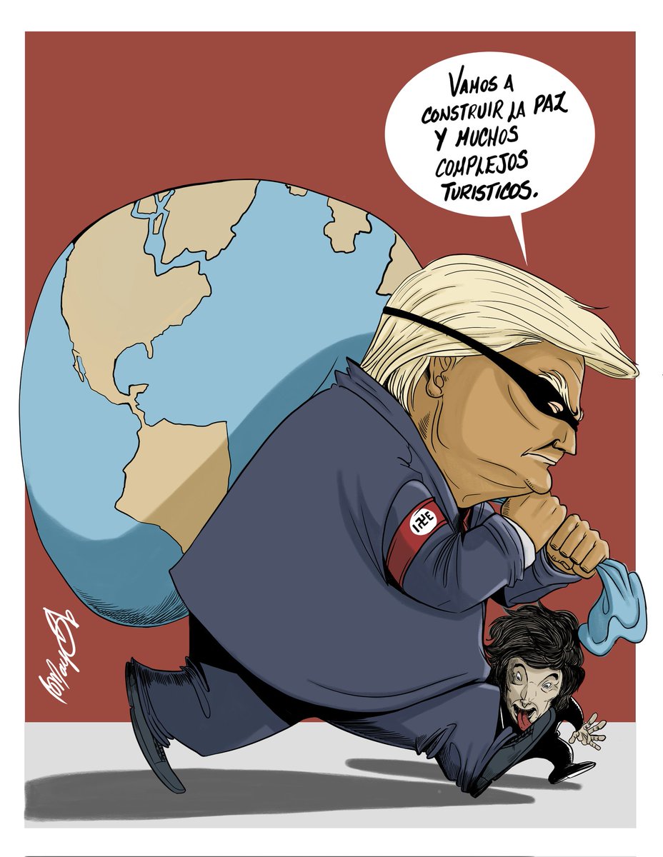 "El hombre que quiere robarse el mundo"