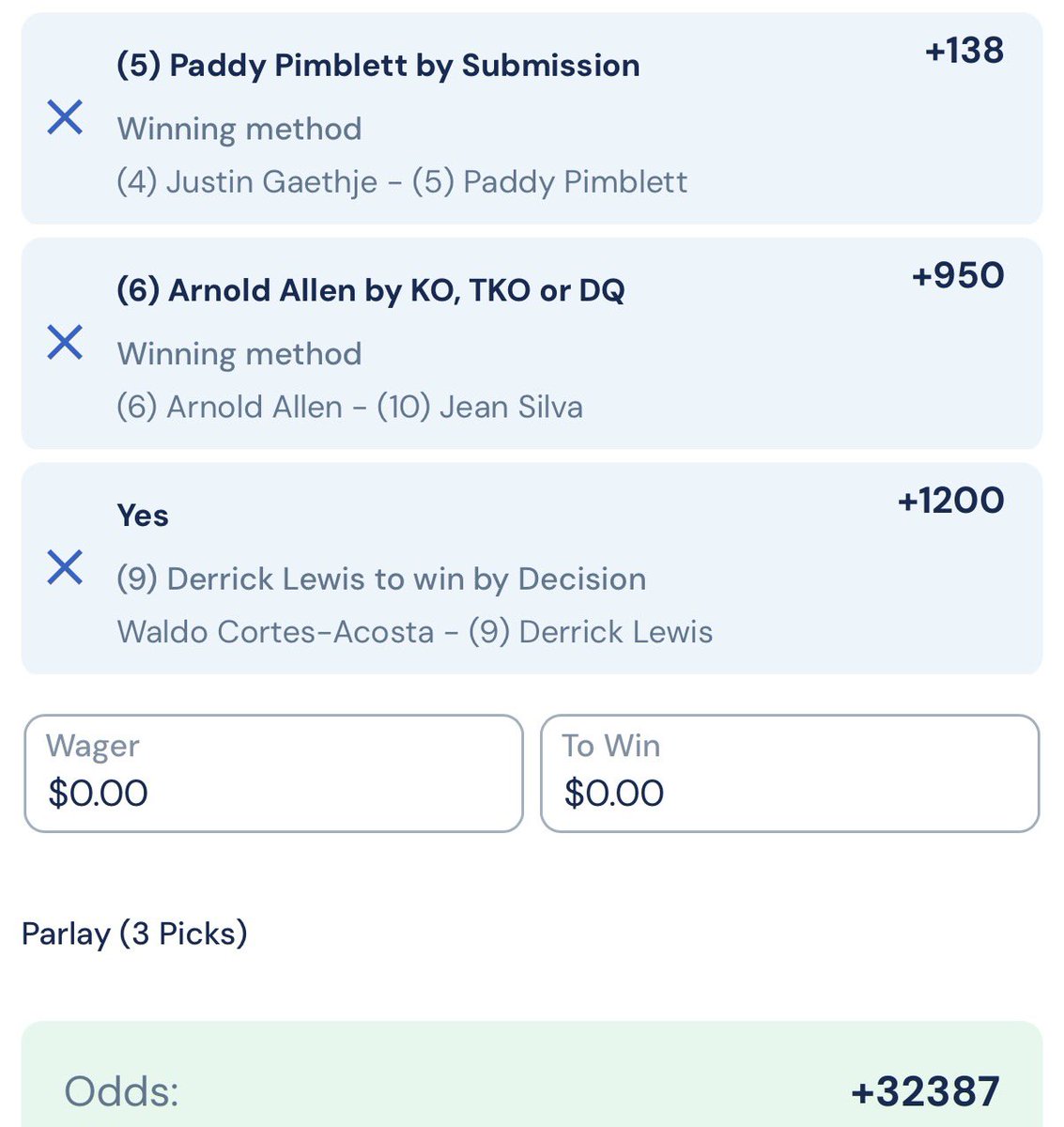 PaceBen7's tweet image. UFC 324 Straight Bets &amp;amp; Parlays

Prelim, Main Card, &amp;amp; Longshot Cycle 
(wouldn’t bet more than 0.25u)