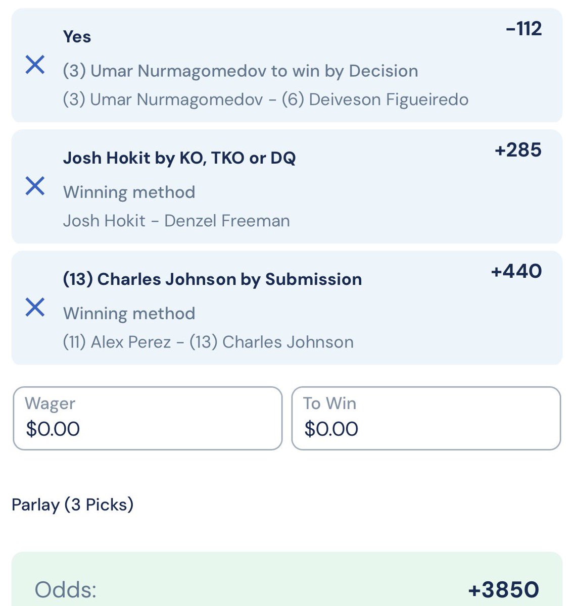 PaceBen7's tweet image. UFC 324 Straight Bets &amp;amp; Parlays

Prelim, Main Card, &amp;amp; Longshot Cycle 
(wouldn’t bet more than 0.25u)