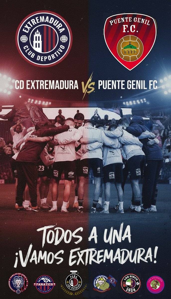 fepecdext's tweet image. Juntos en el esfuerzo.
Unidos en la pelea.
Todos a una.
¡Vamos Extremadura! ⚔️❤️💙
