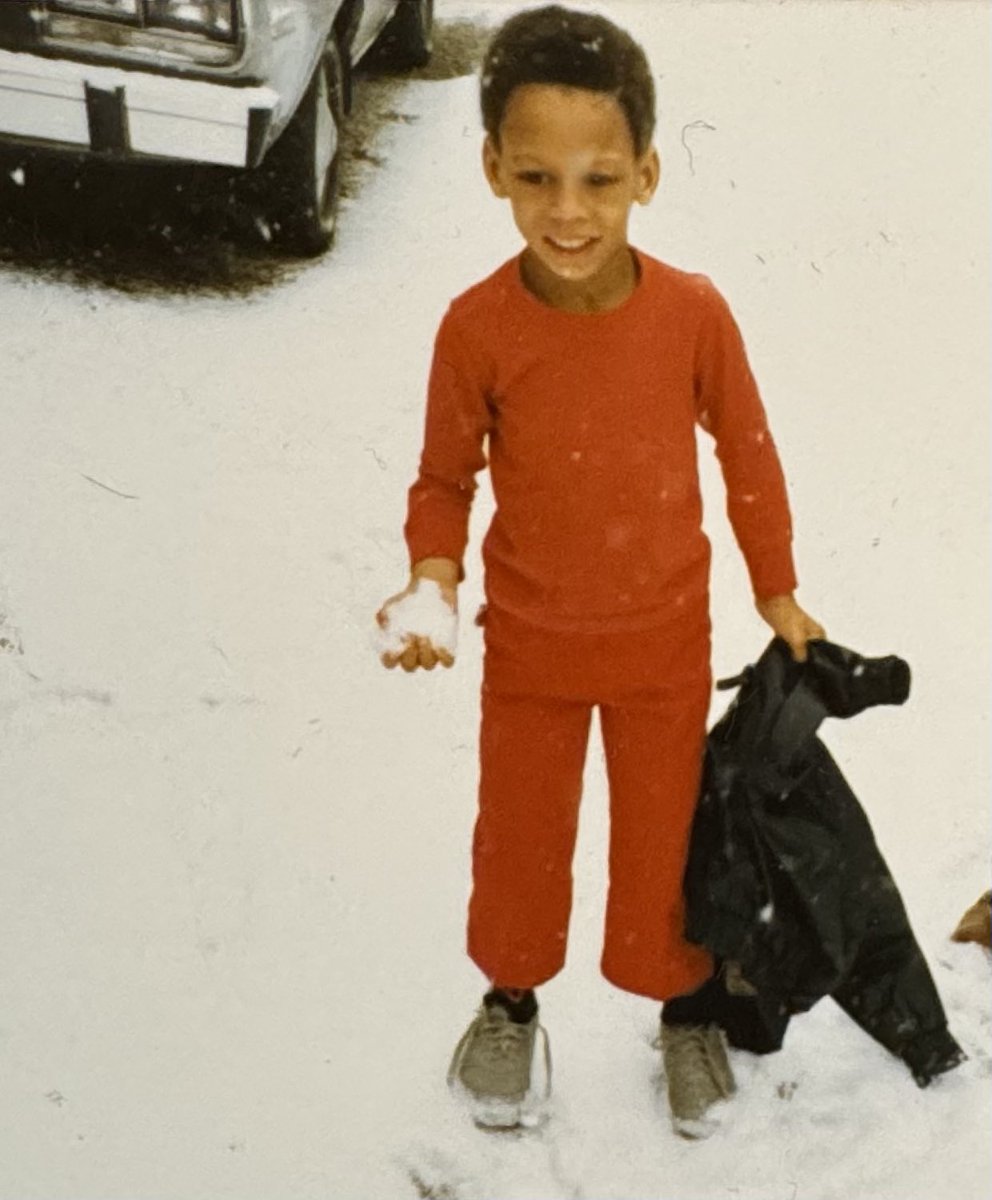 🗓️: circa late 80s / early 90s 

#BackInTheDays • #WhenIwasYoung • #ImNotAKidAnymore

this kid is still standin’ — just taller - &amp; -
this so-called sn❄️w is “madddd whack” now 😫👎🏾🤣

#GeeCLaY

📸: <a href="/kdclay007/">kdclay</a>