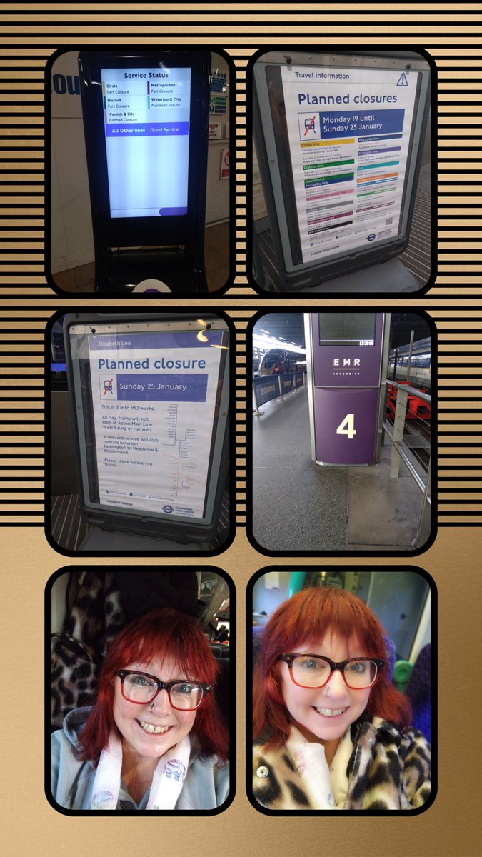 Not the day I had planned....
having a leisurely walk around #paddington 

I then found #tube disruption 
No #circleline from Paddington 

oh! 😯 I thought 🤔 
How do I get to St. Pancras train 🚂 station now ??

#elizabethline #northernline then back at train 🚂 station....

Got