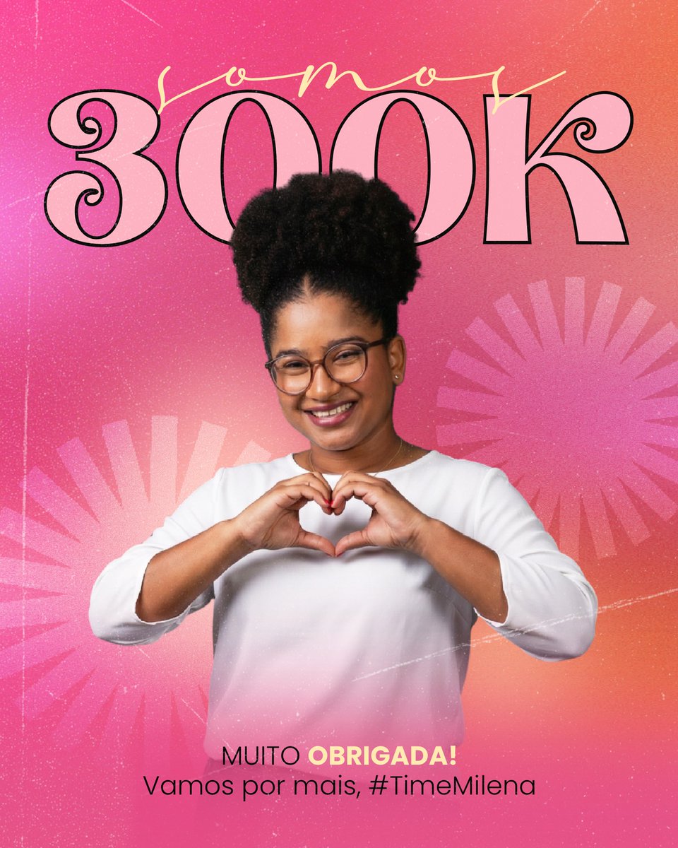 tiamilenabbb's tweet image. SOMOS 300 MIL SOBRINHOS NO INSTAGRAM! A tia Milena, que sempre conquistou o coração da criançada, agora está conquistando corações pelo Brasil. Vem todo mundo fazer parte do #TimeMilena!!! 💗🎨 #BBB26

instagram.com/tiamilenabbb
